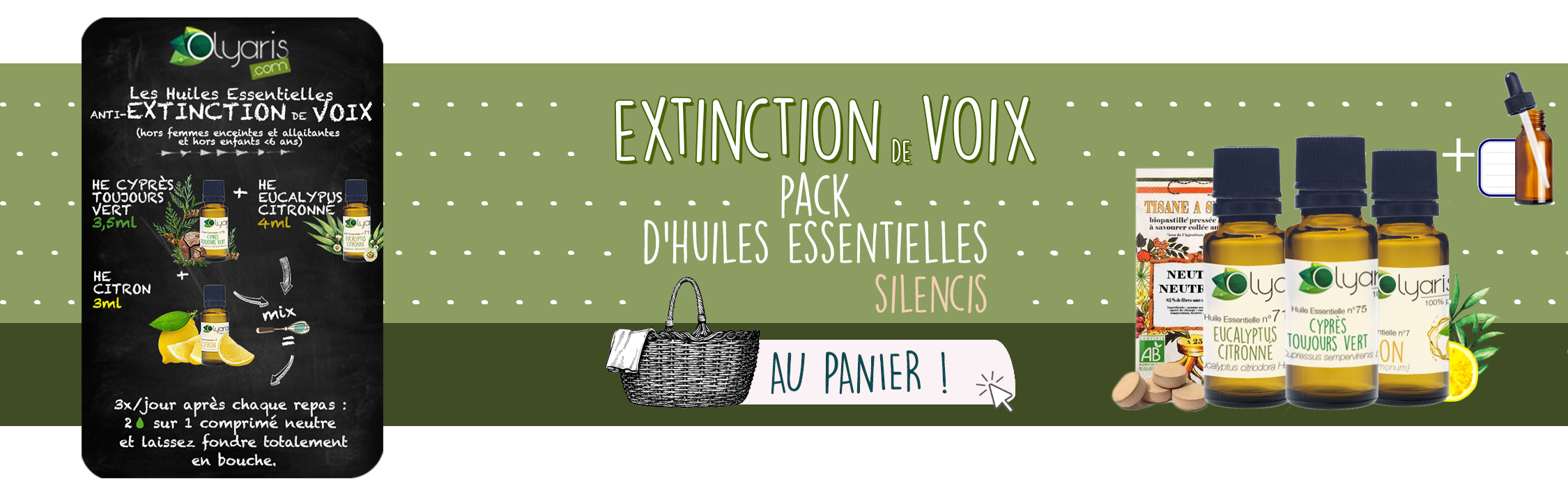 Extinction de voix : les Huiles Essentielles à Utiliser par Olyaris